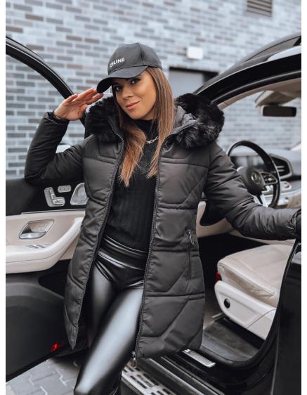 Dámska prešívaná zimná bunda NEXUS čierna