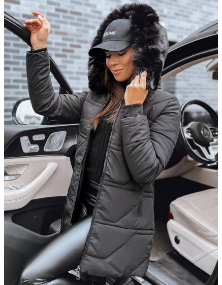 Dámska prešívaná zimná bunda NEXUS čierna