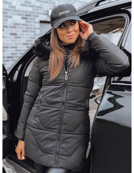 Dámska prešívaná zimná bunda NEXUS čierna