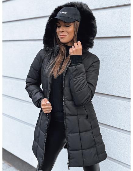 Dámska prešívaná zimná bunda LELISIA čierna