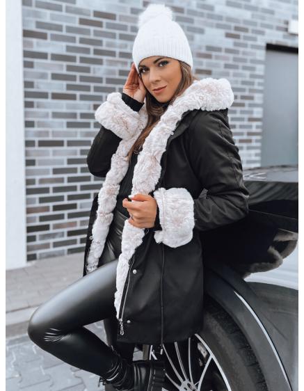 Dámská zimní bunda parka STARBURST černá