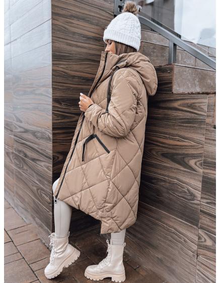 Dámská bunda oversize MELODY béžová