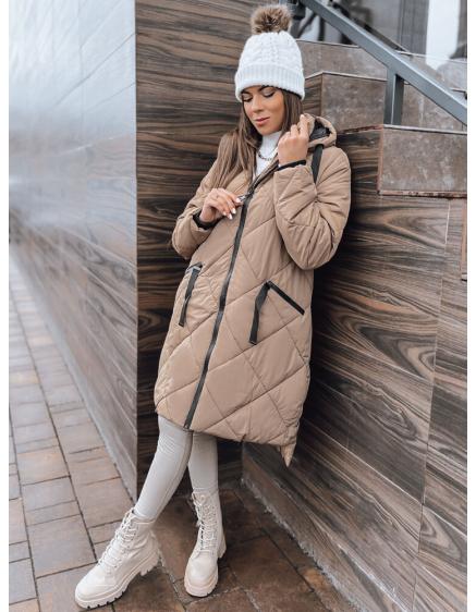 Dámská bunda oversize MELODY béžová