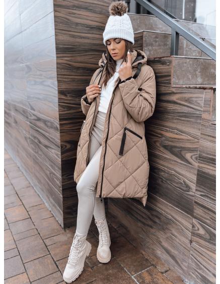 Dámská bunda oversize MELODY béžová