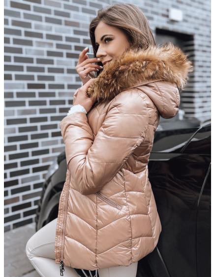 Dámská zimní bunda EMBRACE hnědá