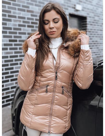 Dámská zimní bunda EMBRACE hnědá