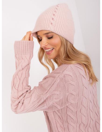 Női sapka cirkóniával SIPEA rózsaszínű