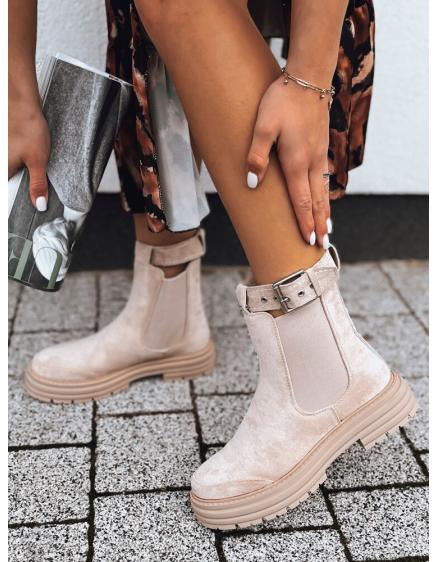 Dámske čižmy MADDEN béžové