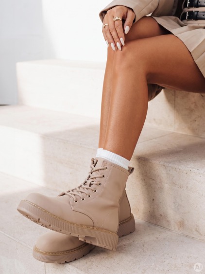 Dámské boty MOONSTONE khaki  – fotografie produktu 3