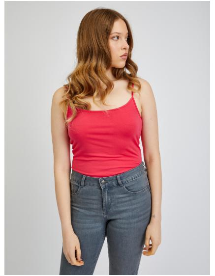 Súprava dvoch dámskych tielok v tmavoružovej farbe