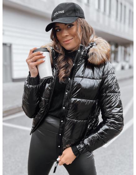 Dámska bunda MELANI čierna