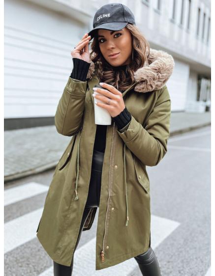 Dámska zimná bunda NADER zelená