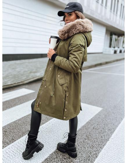 Dámska zimná bunda NADER zelená