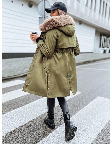 Dámska zimná bunda NADER zelená