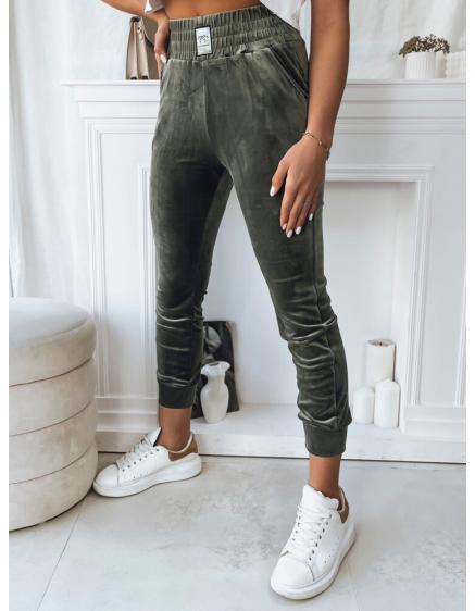 Dámske nohavice FRAGILE zelené