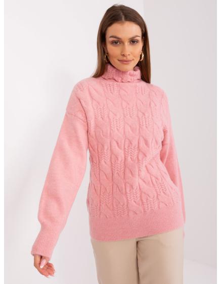 Dámský svetr ANATOLIA světle růžový