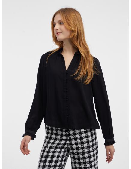 Fekete női blúz