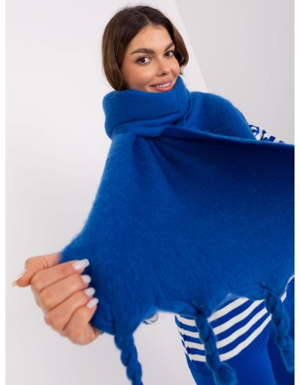 Dámska šatka s lemom WIDE tmavomodrá