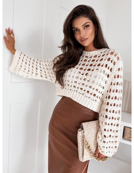 Dámský svetr DELIGHT světle béžový