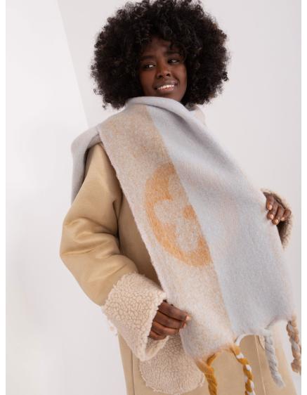 Női sál LOPIA világos rózsaszín