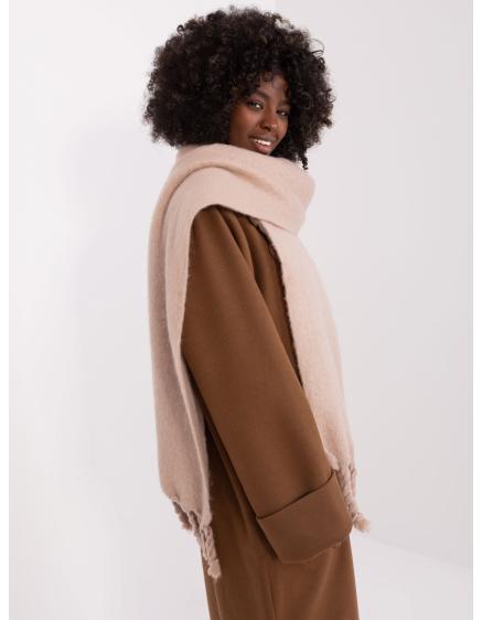 Női sál BIR sötét bézs