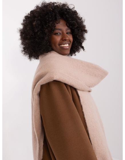 Női sál BIR sötét bézs