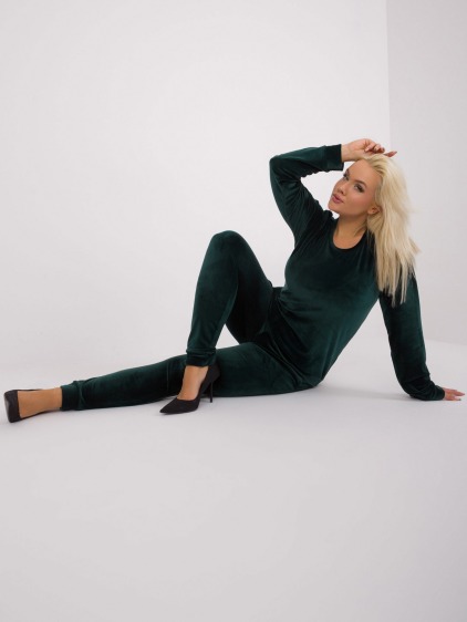 Dámska súprava JEANNE tmavozelená