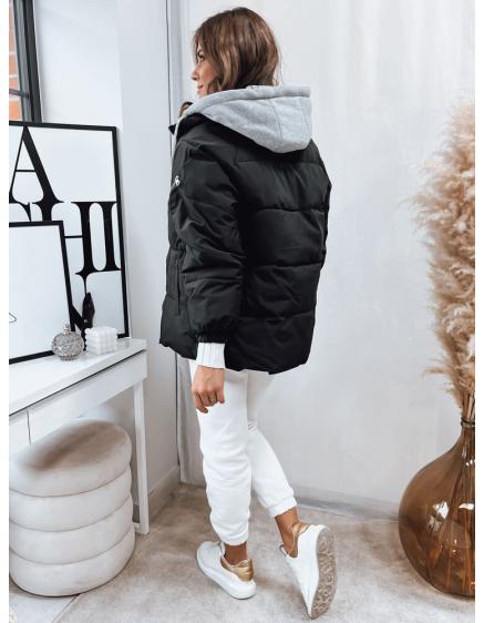 Dámska prešívaná zimná bunda SPACE čierna