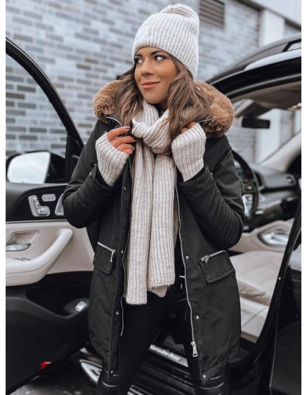 Dámska bunda parka SNOWFALL čierna