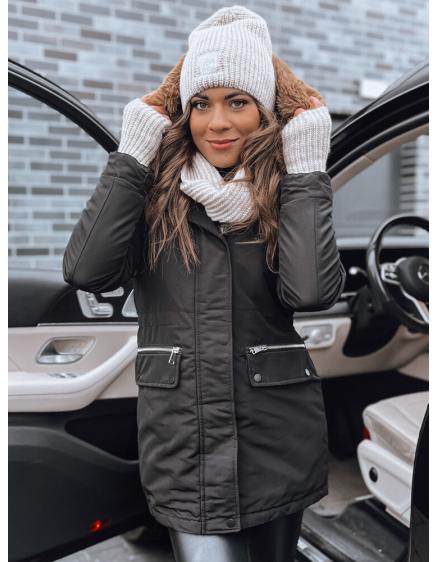 Dámska bunda parka SNOWFALL čierna