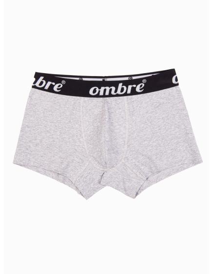 Pánske bavlnené boxerky s kontrastnou gumou 7-pack V2 OM-UNBO-0100 mix