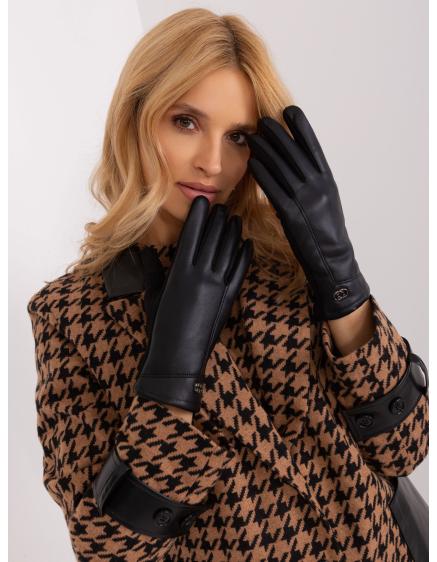 Női kesztyű öko bőrrel OFA fekete