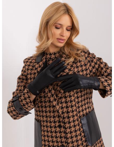 Női kesztyű öko bőrrel OFA fekete