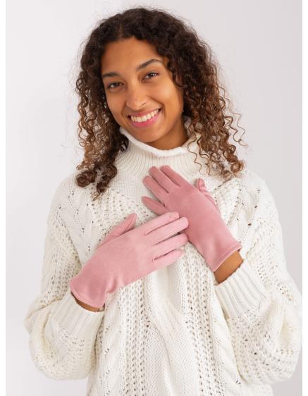 Dámské rukavice dotykové DIO světle růžové 