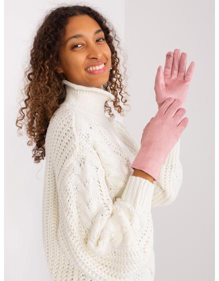 Dámské rukavice dotykové DIO světle růžové 