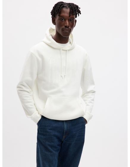 Sweatshirt logóval és kapucnival