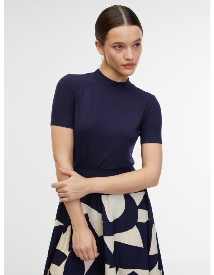 Tmavě modré dámské tričko