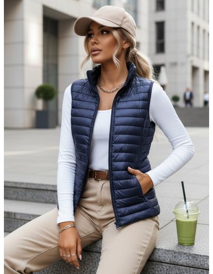 Dámská vesta STANSY tmavě modrá