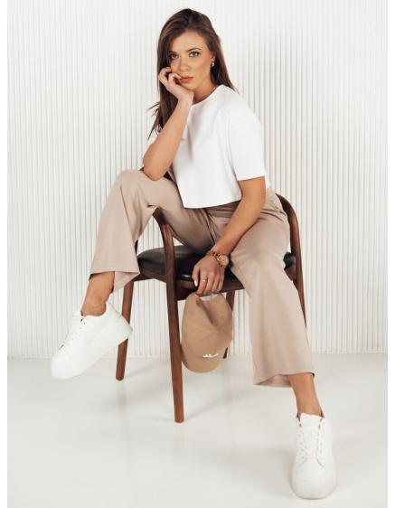 Dámské tepláky AXEL béžové