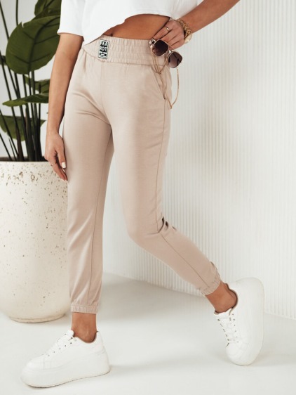 Dámske tepláky KAROT beige