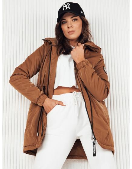 Női parka kabát HENRY barna