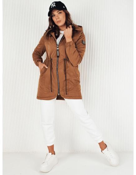 Női parka kabát HENRY barna