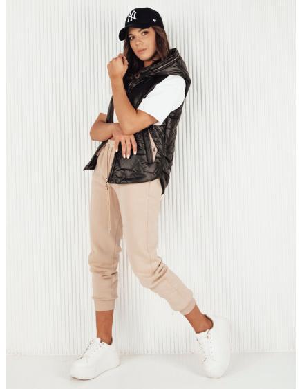 Női steppelt mellény NICOLAS fekete