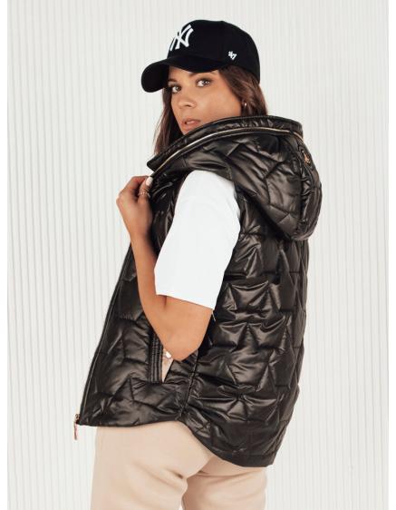 Női steppelt mellény NICOLAS fekete