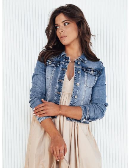 Női farmerdzseki DORTI kék