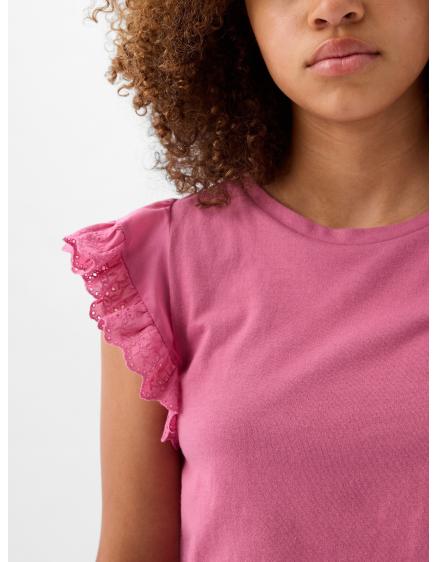 Dětské tričko s volány