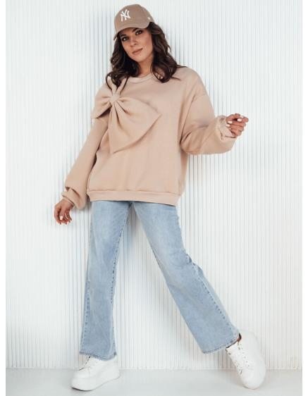 Dámská halenka oversize BOWLOOP béžová