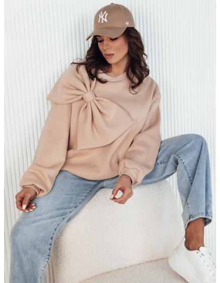 Dámská halenka oversize BOWLOOP béžová