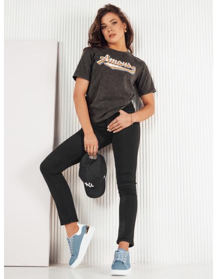 Női farmer nadrág CHESTE fekete