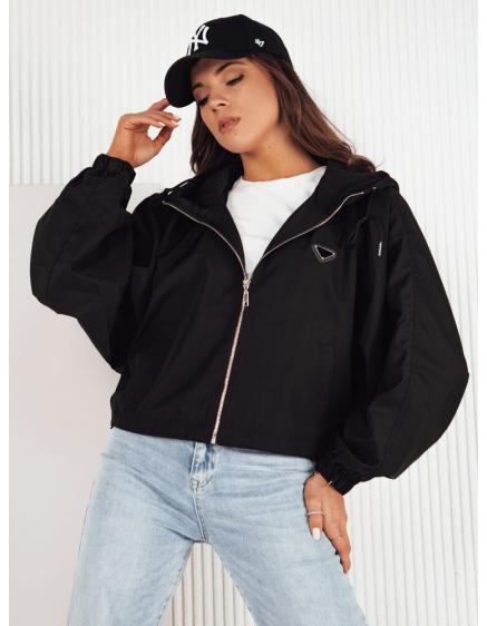 Dámska oversize bunda CATRAL čierna